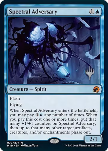 Spectral Adversary (77), Promo Pack: Innistrad: Midnight Hunt — Magic card price