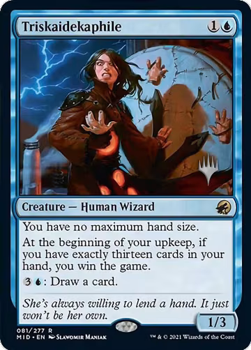 Triskaidekaphile (81), Promo Pack: Innistrad: Midnight Hunt — Magic card price