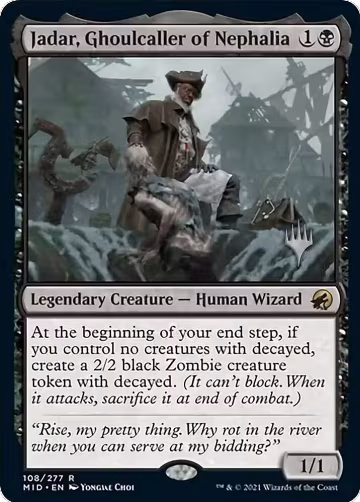 Jadar, Ghoulcaller of Nephalia (108), Promo Pack: Innistrad: Midnight Hunt — Magic card price