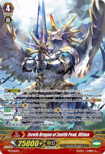 Zeroth Dragon of Zenith Peak, Ultima (PR/0465EN) — card price