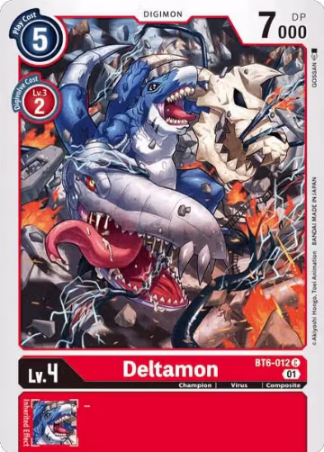 Deltamon (BT6-012 C), Double Diamond — Digimon card price