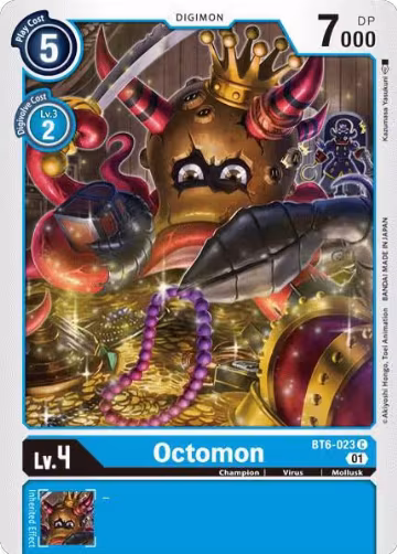 Octomon (BT6-023 C), Double Diamond — Digimon card price