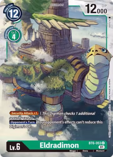 Eldradimon (BT6-053 C), Double Diamond — Digimon card price