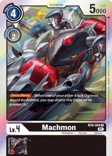 Machmon (BT6-059 R), Double Diamond — Digimon card price