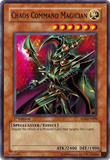 Chaos Command Magician (SD6-EN008), Structure Deck: Spellcaster's Judgment — Yu-Gi-Oh! card price