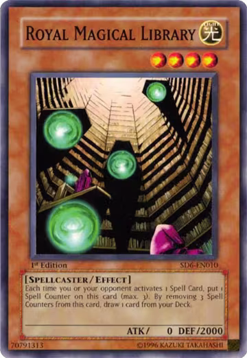 Royal Magical Library (SD6-EN010), Structure Deck: Spellcaster's Judgment — Yu-Gi-Oh! card price
