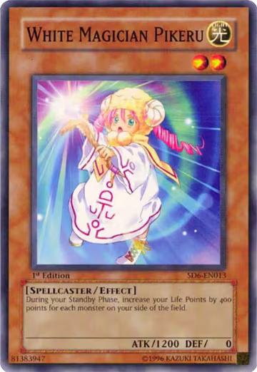 White Magician Pikeru (SD6-EN013), Structure Deck: Spellcaster's Judgment — Yu-Gi-Oh! card price