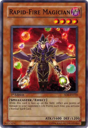 Rapid-Fire Magician (SD6-EN016), Structure Deck: Spellcaster's Judgment — Yu-Gi-Oh! card price