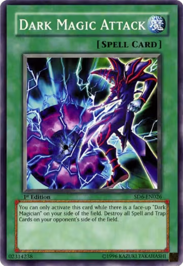 Dark Magic Attack (SD6-EN026), Structure Deck: Spellcaster's Judgment — Yu-Gi-Oh! card price