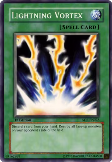 Lightning Vortex (SD6-EN028), Structure Deck: Spellcaster's Judgment — Yu-Gi-Oh! card price