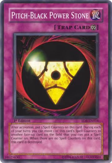 Pitch-Black Power Stone (SD6-EN034), Structure Deck: Spellcaster's Judgment — Yu-Gi-Oh! card price