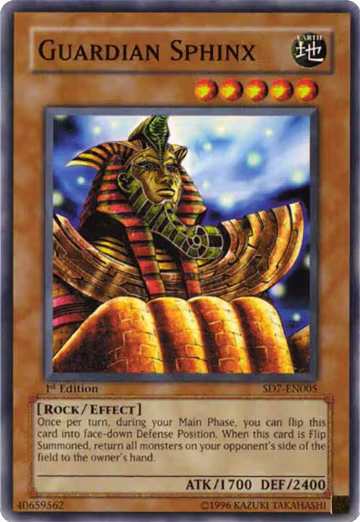 Guardian Sphinx (SD7-EN005), Structure Deck: Invincible Fortress — Yu-Gi-Oh! card price
