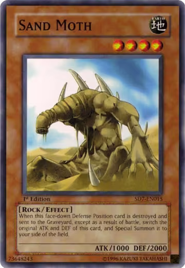 Sand Moth (SD7-EN015), Structure Deck: Invincible Fortress — Yu-Gi-Oh! card price
