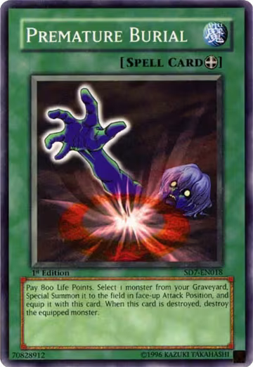 Premature Burial (SD7-EN018) — card price