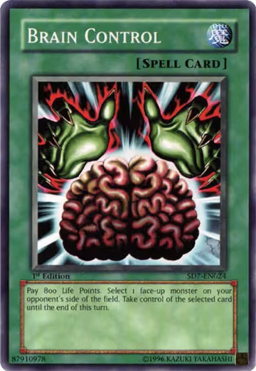 Brain Control (SD7-EN024) — card price