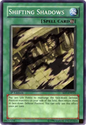 Shifting Shadows (SD7-EN025), Structure Deck: Invincible Fortress — Yu-Gi-Oh! card price