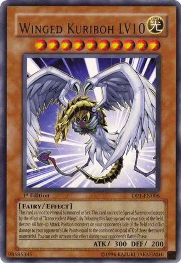 Winged Kuriboh LV10 (DP1-EN006) — card price