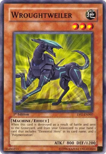 Wroughtweiler (DP1-EN007), Duelist Pack 1: Jaden Yuki — Yu-Gi-Oh! card price