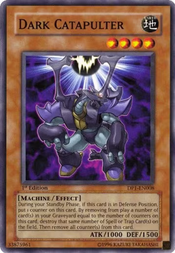 Dark Catapulter (DP1-EN008), Duelist Pack 1: Jaden Yuki — Yu-Gi-Oh! card price
