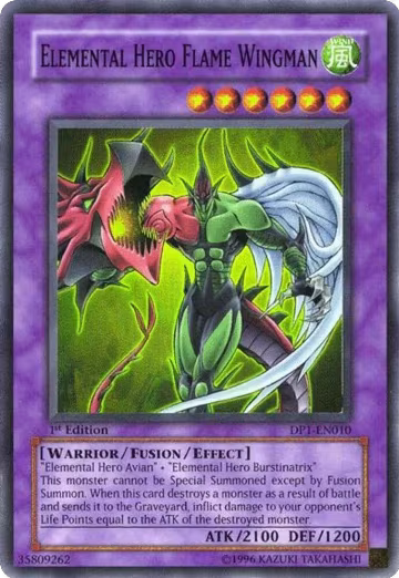 Elemental HERO Flame Wingman (DP1-EN010) — card price