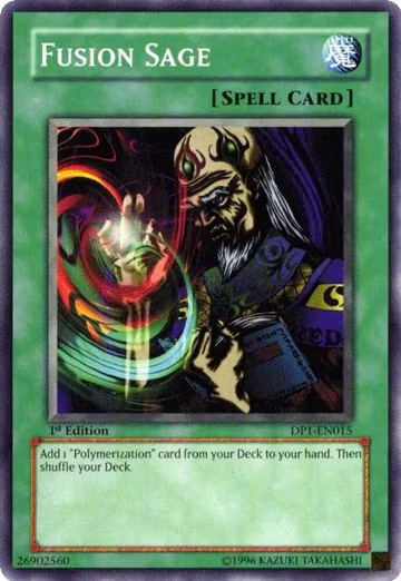 Fusion Sage (DP1-EN015), Duelist Pack 1: Jaden Yuki — Yu-Gi-Oh! card price