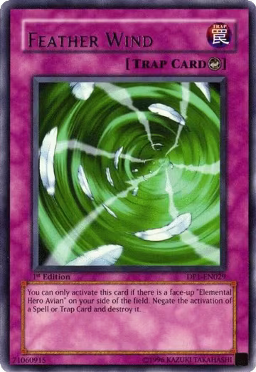 Feather Wind (DP1-EN029), Duelist Pack 1: Jaden Yuki — Yu-Gi-Oh! card price