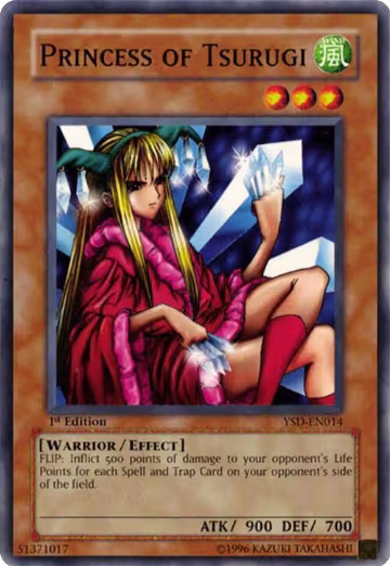 Princess of Tsurugi (YSD-EN014), Starter Deck 2006 — Yu-Gi-Oh! card price