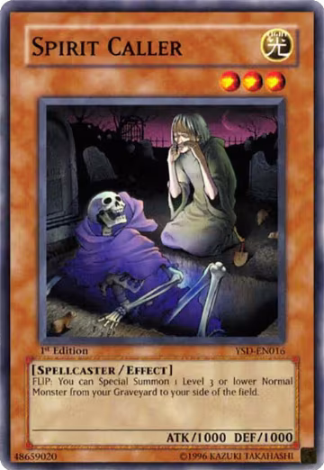 Spirit Caller (YSD-EN016), Starter Deck 2006 — Yu-Gi-Oh! card price