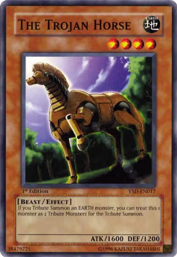 The Trojan Horse (YSD-EN017), Starter Deck 2006 — Yu-Gi-Oh! card price