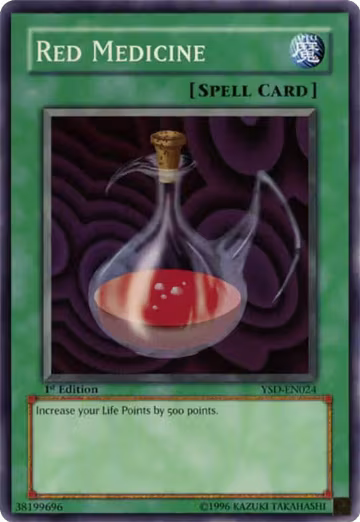 Red Medicine (YSD-EN024), Starter Deck 2006 — Yu-Gi-Oh! card price