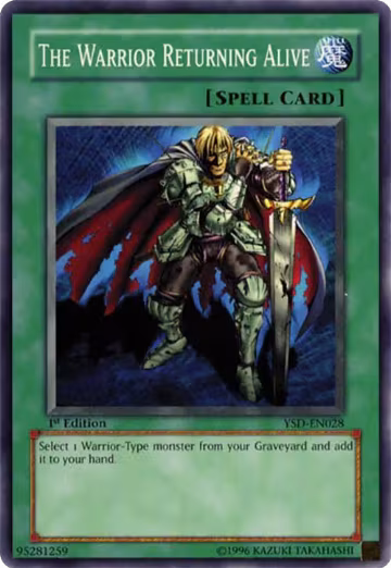The Warrior Returning Alive (YSD-EN028), Starter Deck 2006 — Yu-Gi-Oh! card price