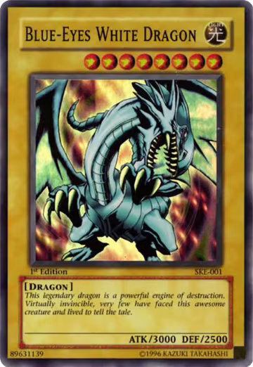 Blue-Eyes White Dragon (SKE-001), Starter Deck: Kaiba Evolution — Yu-Gi-Oh! card price