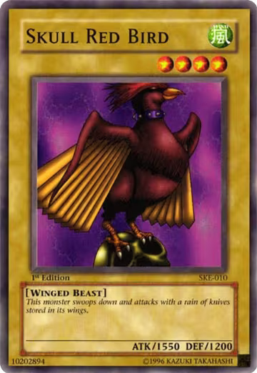 Skull Red Bird (SKE-010), Starter Deck: Kaiba Evolution — Yu-Gi-Oh! card price