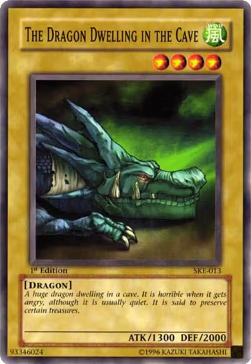 The Dragon Dwelling in the Cave (SKE-013), Starter Deck: Kaiba Evolution — Yu-Gi-Oh! card price