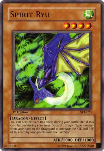 Spirit Ryu (SKE-023), Starter Deck: Kaiba Evolution — Yu-Gi-Oh! card price
