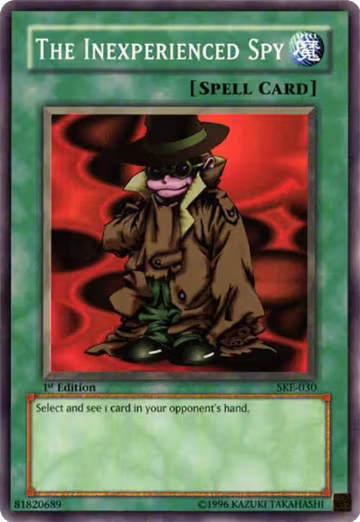 The Inexperienced Spy (SKE-030), Starter Deck: Kaiba Evolution — Yu-Gi-Oh! card price