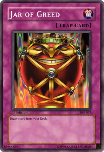 Jar of Greed (SKE-047), Starter Deck: Kaiba Evolution — Yu-Gi-Oh! card price