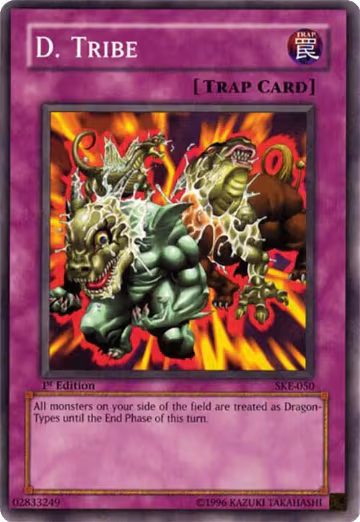 D. Tribe (SKE-050), Starter Deck: Kaiba Evolution — Yu-Gi-Oh! card price