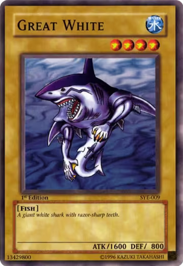 Great White (SYE-009), Starter Deck: Yugi Evolution — Yu-Gi-Oh! card price