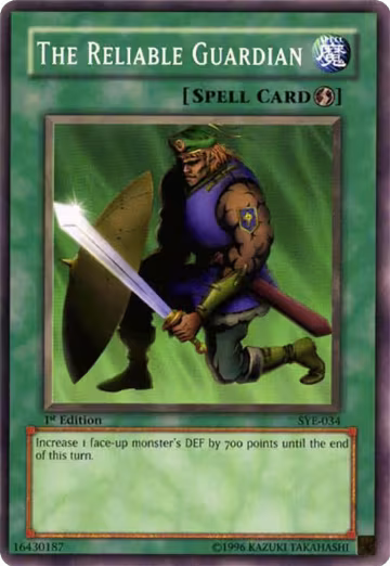 The Reliable Guardian (SYE-034), Starter Deck: Yugi Evolution — Yu-Gi-Oh! card price
