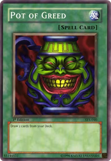 Pot of Greed (SYE-040) — card price
