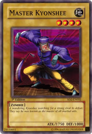 Master Kyonshee (SD2-EN002), Structure Deck: Zombie Madness — Yu-Gi-Oh! card price