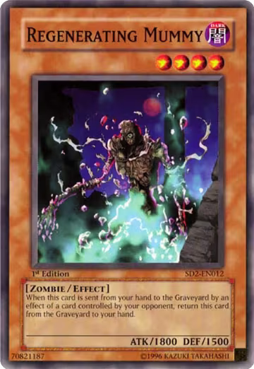 Regenerating Mummy (SD2-EN012), Structure Deck: Zombie Madness — Yu-Gi-Oh! card price