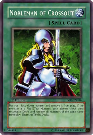 Nobleman of Crossout (SD2-EN016) — card price
