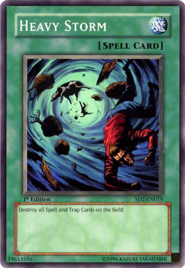 Heavy Storm (SD2-EN019) — card price