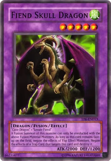 Fiend Skull Dragon (TP6-EN013), Tournament Pack 6 — Yu-Gi-Oh! card price