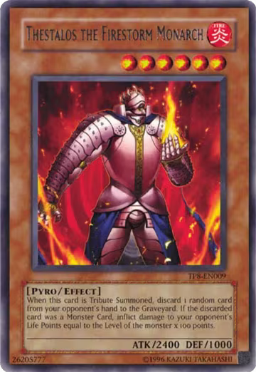 Thestalos the Firestorm Monarch (TP8-EN009), Tournament Pack 8 — Yu-Gi-Oh! card price
