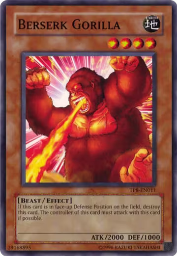 Berserk Gorilla (TP8-EN011), Tournament Pack 8 — Yu-Gi-Oh! card price
