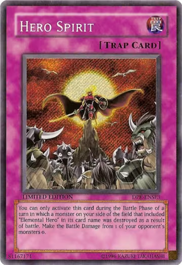 Hero Spirit (DPK-ENSE3) — card price