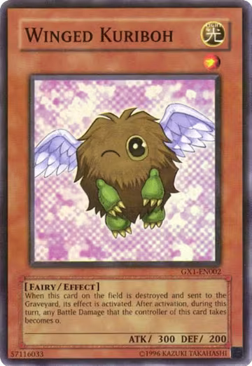Winged Kuriboh (GX1-EN002), GX Duel Academy GBA Promo — Yu-Gi-Oh! card price